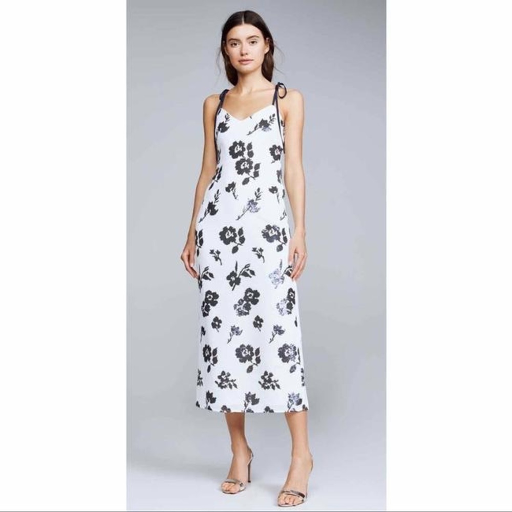 Self portrait Blue Sequin Midi Formal Dress